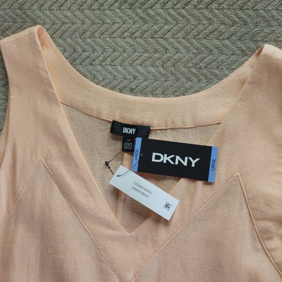 Women's MAXI Linen Dress Size: L - Picture 7 of 16